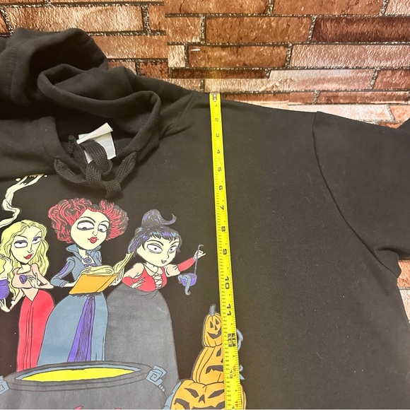 Disney Black Hocus Pocus Graphic Hoodie size XL - Picture 7 of 10